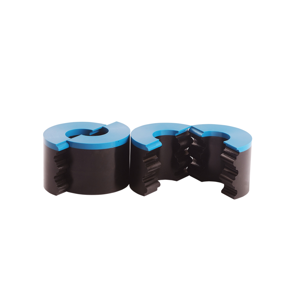 Rubber sealing components for industrial tubing (representative image)
